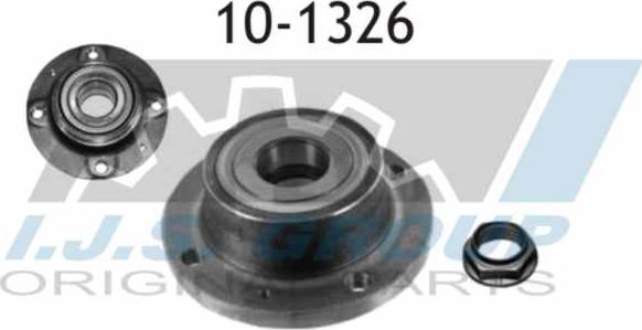 IJS GROUP 10-1326 - Комплект подшипника ступицы колеса autodnr.net