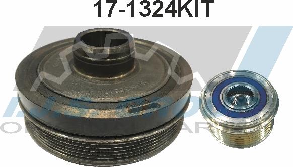 IJS GROUP 17-1324KIT - Шкив коленчатого вала autodnr.net