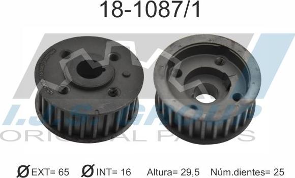 IJS GROUP 18-1087/1 - Шестерня, розподільчий вал autocars.com.ua