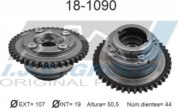 IJS GROUP 18-1090 - Шестерня, розподільчий вал autocars.com.ua