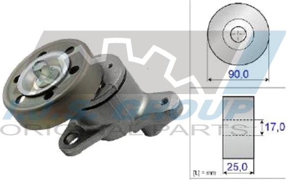 IJS GROUP 93-2440 - Натяжитель, поликлиновый ремень autodnr.net