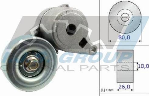 IJS GROUP 93-2467 - Натягувач ременя, клинові зуб. autocars.com.ua