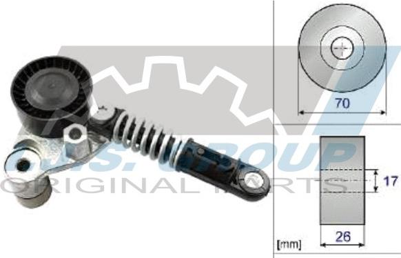 IJS GROUP 93-2471 - Натяжитель, поликлиновый ремень autodnr.net