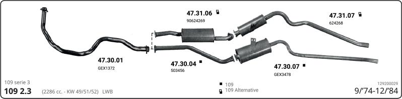 Imasaf 129200029 - Система випуску ОГ autocars.com.ua