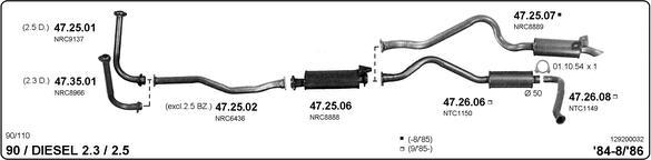 Imasaf 129200032 - Система випуску ОГ autocars.com.ua