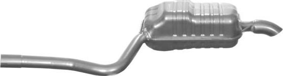 IMASAF 13.24.07 - Глушник вихлопних газів кінцевий autocars.com.ua