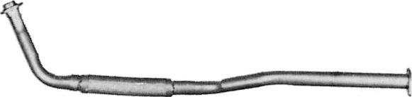 IMASAF 17.35.21 - Труба вихлопного газу autocars.com.ua