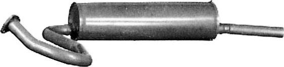 IMASAF 19.50.07 - Глушник вихлопних газів кінцевий autocars.com.ua