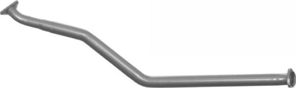 IMASAF 19.71.01 - Труба вихлопного газу autocars.com.ua