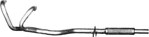 IMASAF 25.08.01 - Труба вихлопного газу autocars.com.ua