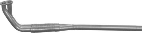 IMASAF 45.49.01 - Труба вихлопного газу autocars.com.ua