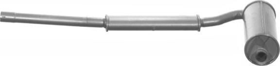 IMASAF 45.49.06 - Середній глушник вихлопних газів autocars.com.ua