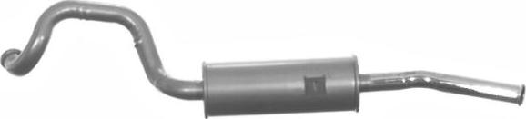 IMASAF 45.49.07 - Глушник вихлопних газів кінцевий autocars.com.ua