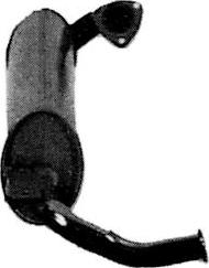 IMASAF 45.80.00 - Глушник вихлопних газів кінцевий autocars.com.ua