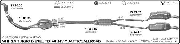 IMASAF 504000068 - Система випуску ОГ autocars.com.ua
