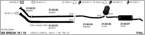 IMASAF 514000043 - Система випуску ОГ autocars.com.ua