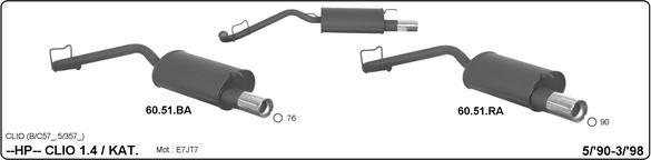 IMASAF 566000007 - Система глушника для спортивного автомобіля autocars.com.ua