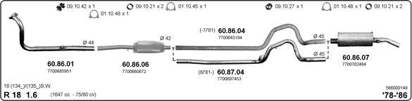 IMASAF 566000149 - Система випуску ОГ autocars.com.ua