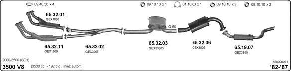 IMASAF 568000071 - Система випуску ОГ autocars.com.ua