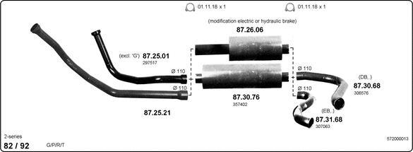 IMASAF 572000013 - Система випуску ОГ autocars.com.ua