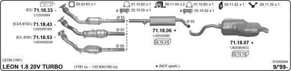 Imasaf 573000088 - Система выпуска ОГ avtokuzovplus.com.ua