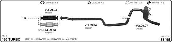 IMASAF 586000072 - Система випуску ОГ autocars.com.ua