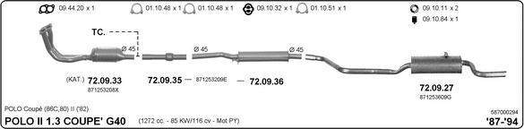 IMASAF 587000294 - Система випуску ОГ autocars.com.ua