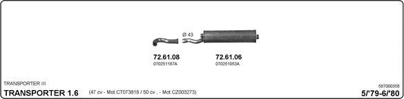 IMASAF 587000358 - Система випуску ОГ autocars.com.ua