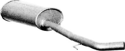 IMASAF 62.10.07 - Глушник вихлопних газів кінцевий autocars.com.ua