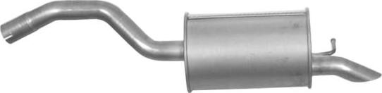 IMASAF 62.15.07 - Глушник вихлопних газів кінцевий autocars.com.ua