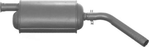 IMASAF 62.22.07 - Глушник вихлопних газів кінцевий autocars.com.ua