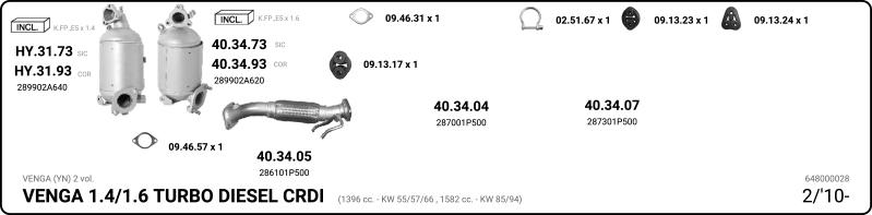 Imasaf 648000028 - Система випуску ОГ autocars.com.ua