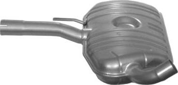 IMASAF 71.50.06 - Середній глушник вихлопних газів autocars.com.ua