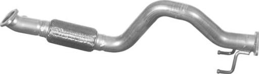 IMASAF 71.73.02 - Труба вихлопного газу autocars.com.ua