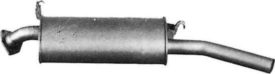 IMASAF 72.44.07 - Глушник вихлопних газів кінцевий autocars.com.ua