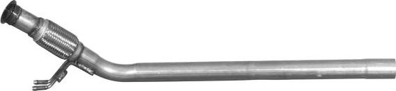 IMASAF 72.87.92 - Труба вихлопного газу autocars.com.ua