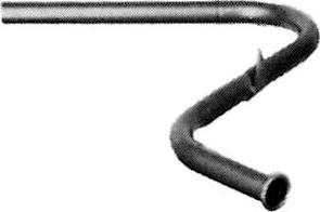 IMASAF 75.12.68 - Труба вихлопного газу autocars.com.ua