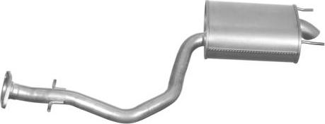 IMASAF LE.11.07 - Глушник вихлопних газів кінцевий autocars.com.ua