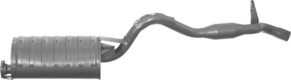 IMASAF MI.89.09 - Глушник вихлопних газів кінцевий autocars.com.ua