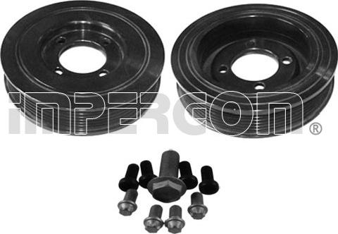 IMPERGOM 10187K - Ремінний шків, колінчастий вал autocars.com.ua