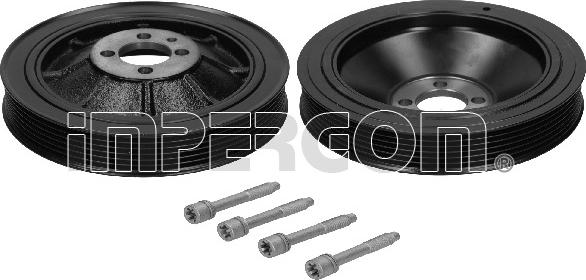 IMPERGOM 10370K1 - Ремінний шків, колінчастий вал autocars.com.ua