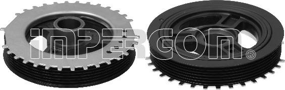 IMPERGOM 10535 - Ремінний шків, колінчастий вал autocars.com.ua