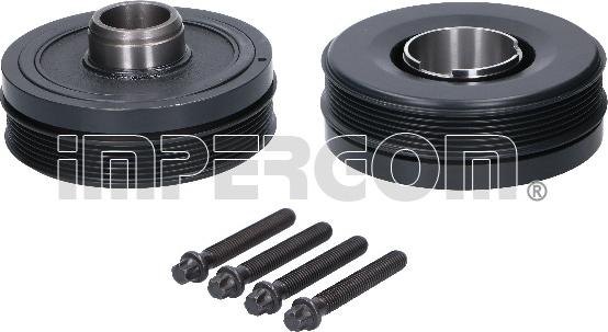 IMPERGOM 120002K - Ремінний шків, колінчастий вал autocars.com.ua