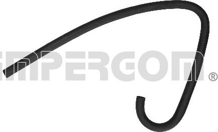 IMPERGOM 21117 - Шланг радіатора autocars.com.ua