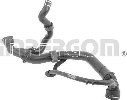 IMPERGOM 222143 - Шланг радіатора autocars.com.ua