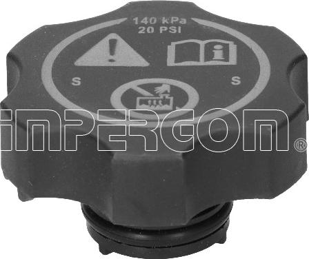 IMPERGOM 43058 - Кришка, резервуар охолоджуючої рідини autocars.com.ua