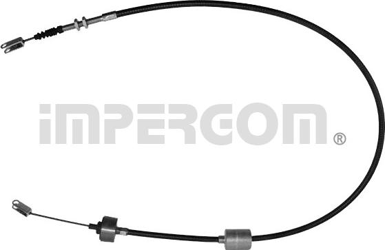 IMPERGOM 810207 - Трос, управління зчепленням autocars.com.ua