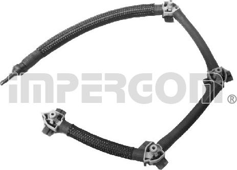 IMPERGOM 85186 - Шланг, витік палива autocars.com.ua