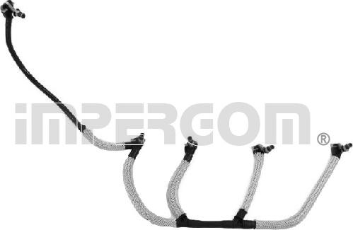 IMPERGOM 85253 - Шланг, витік палива autocars.com.ua