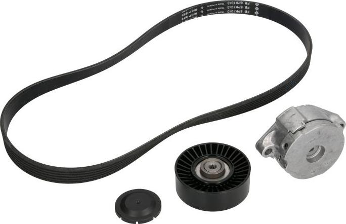 INA 529 0102 10 - Поликлиновий ремінний комплект autocars.com.ua